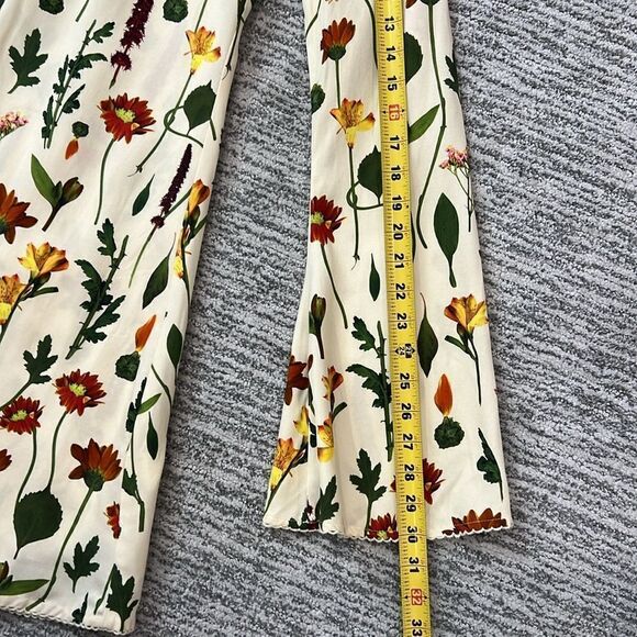 NWT Agua by Agua Bendita  Sur Primavera Silk Jacquard Mini Dress Large - Picture 10 of 16